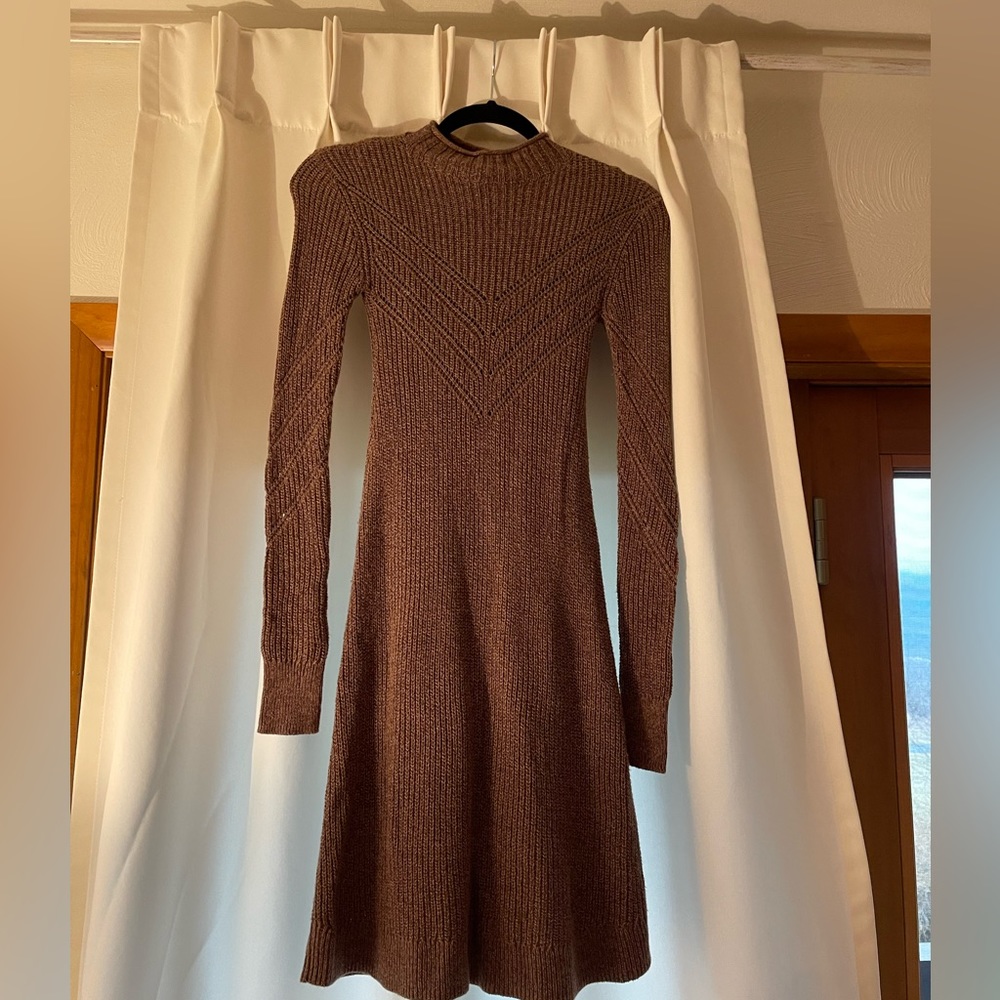 American Eagle Sweater dress with slip